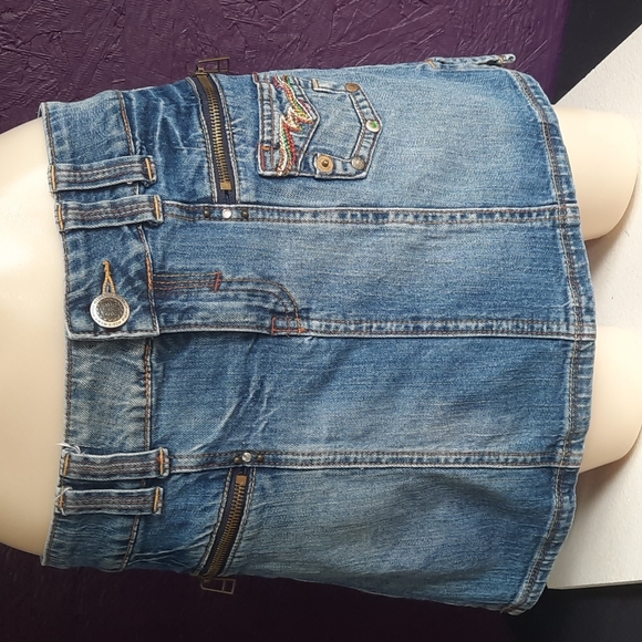 Super Cute US Polo Assn Mini Jean Skirt - Picture 1 of 12